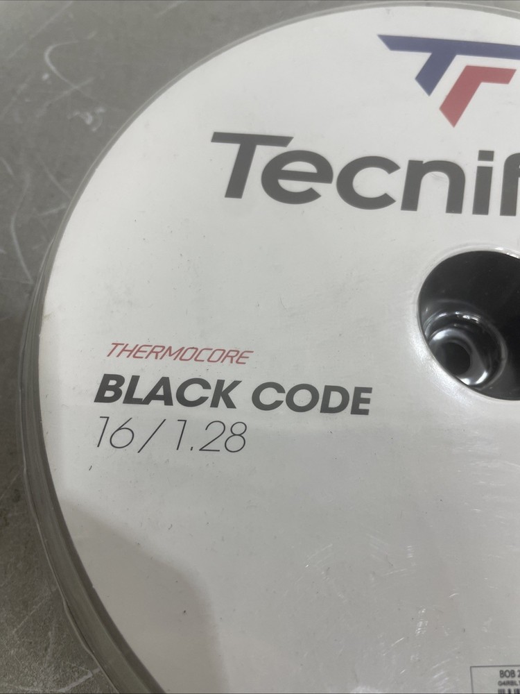 New Tecnifibre Black Code 16g Reel 660'