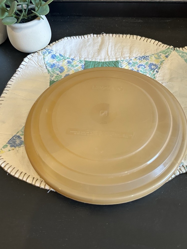 Littonware Microwave Divided Plate with Lid