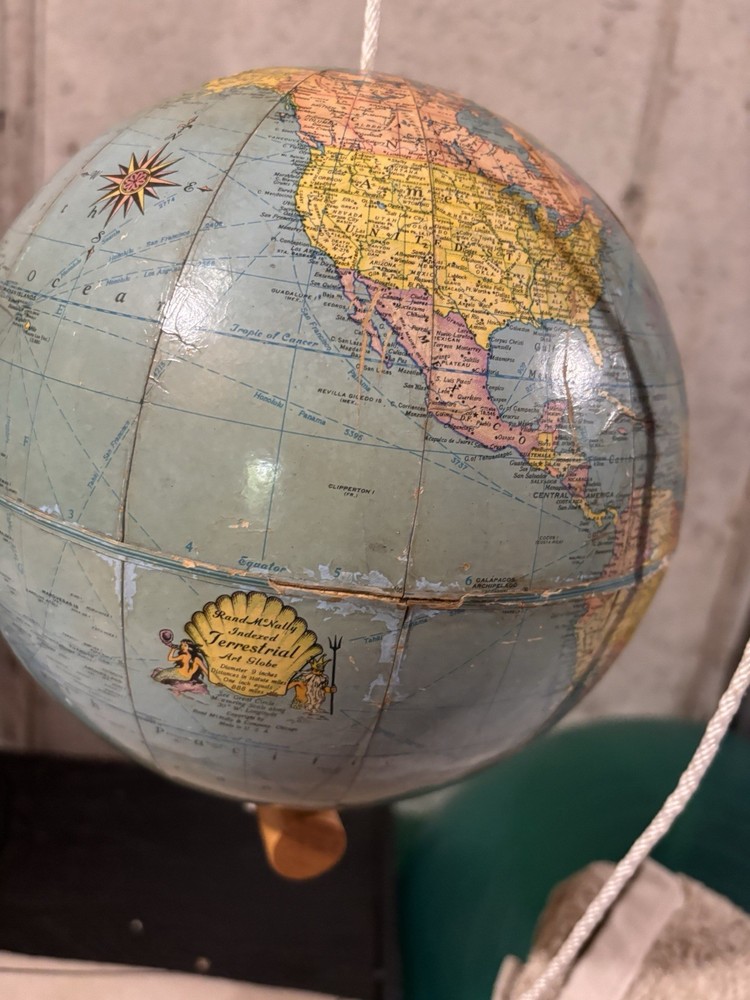 Rand McNally Globe