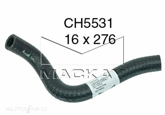 Mackay Heater Hose CH5531