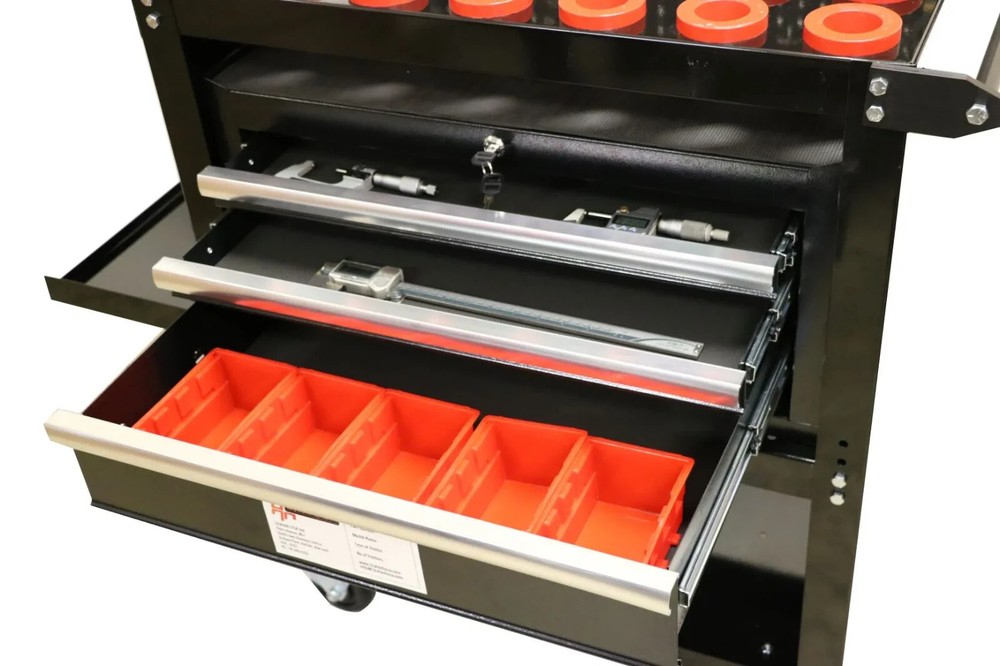 CAT 50 - BT 50 , Secured model, CNC Tool cart