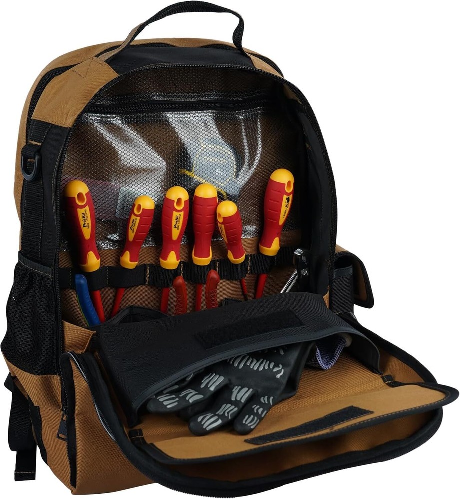 Welding Tool backpack for Tools and Helmet Extreme Gear Pack with Large Capacity