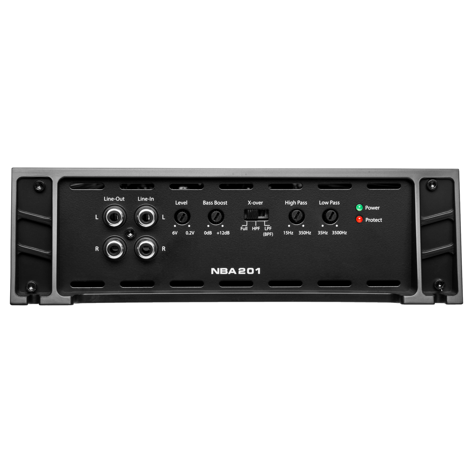 NVX NBA201 1400W Peak (700W) RMS N-Series Class A/B 2-Channel Amplifier