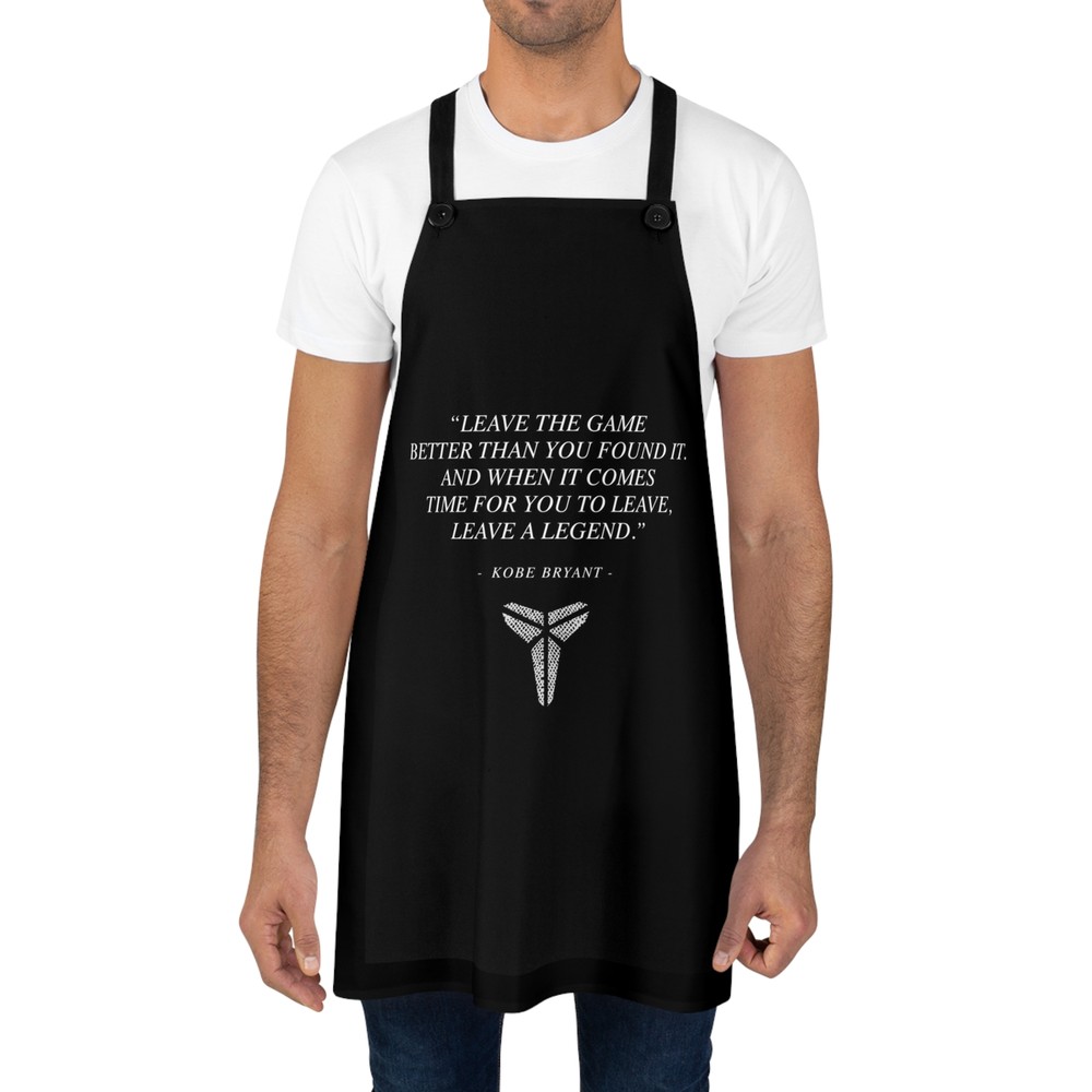 Kobe Bryant Statue Tribute Apron