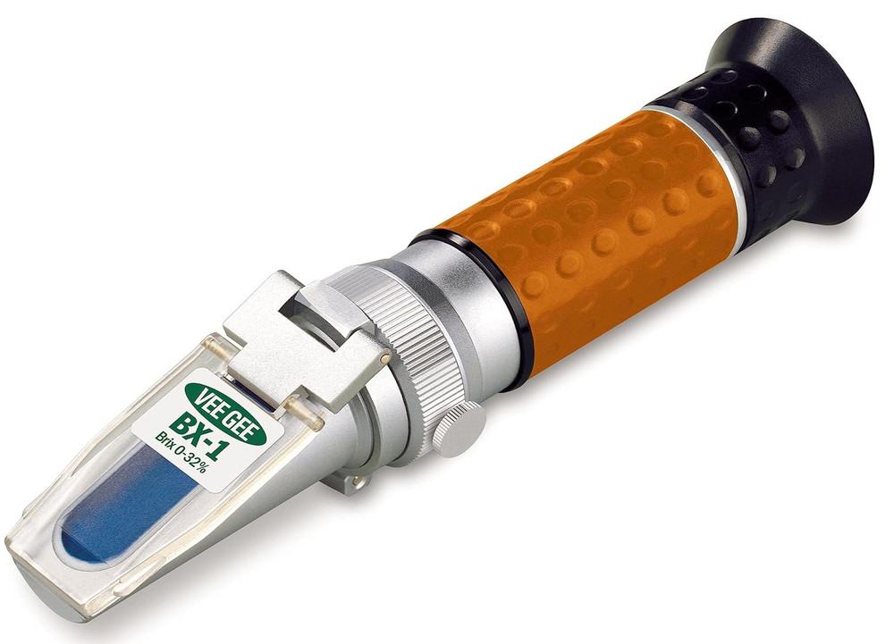 Vee Gee Scientific BX-1 Handheld Brix Refractometer Industrial-Grade 0-32% Brix