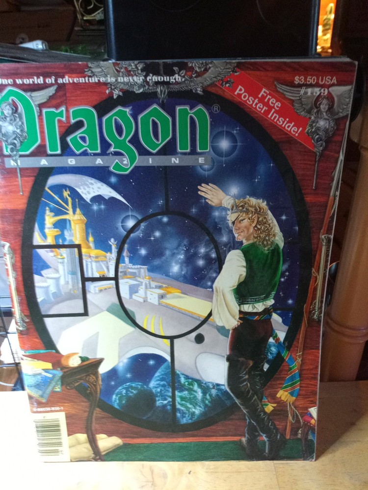 Dragon Magazine 159 TSR COMPLETE