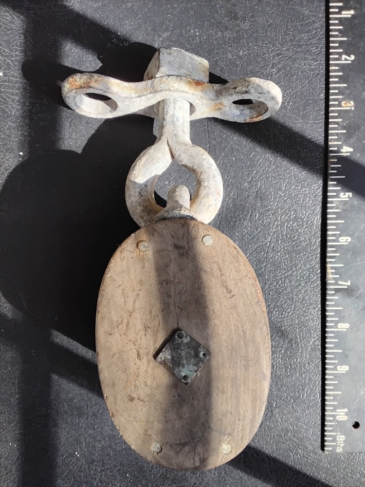 Antique  Ships Double Pully