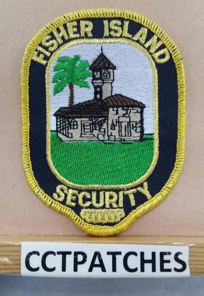 FISHER ISLAND, FLORIDA SECURITY (POLICE) SHOULDER PATCH