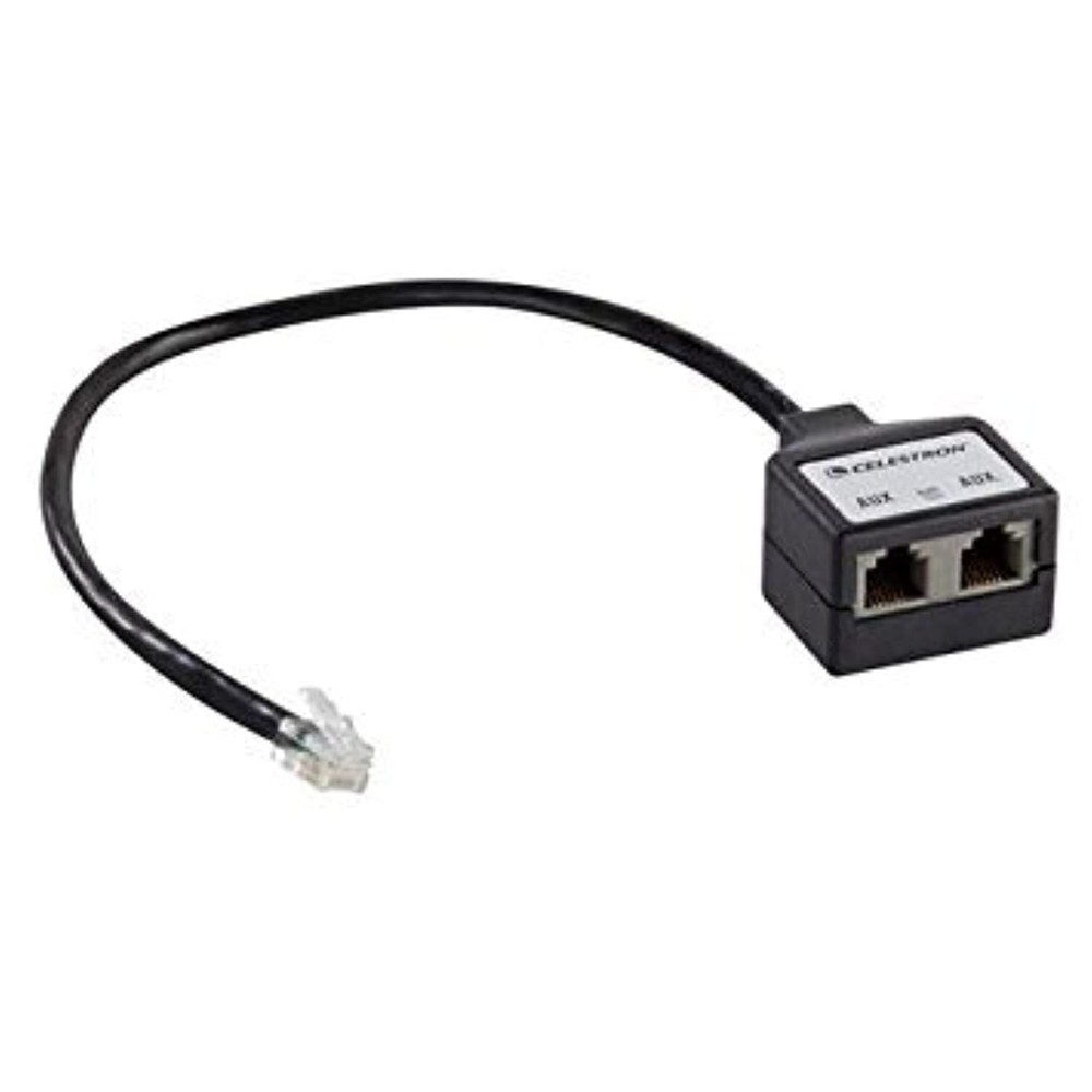Aux Port Splitter Black 93919