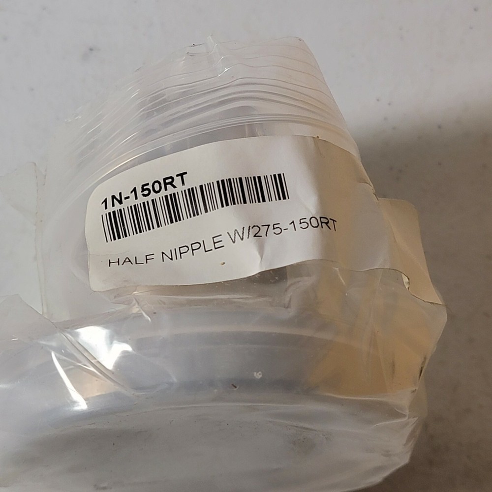 Nor Cal 2.75" Half Nipple 1N-150RT DN35CF-DN40CF Conflat 275-150RT