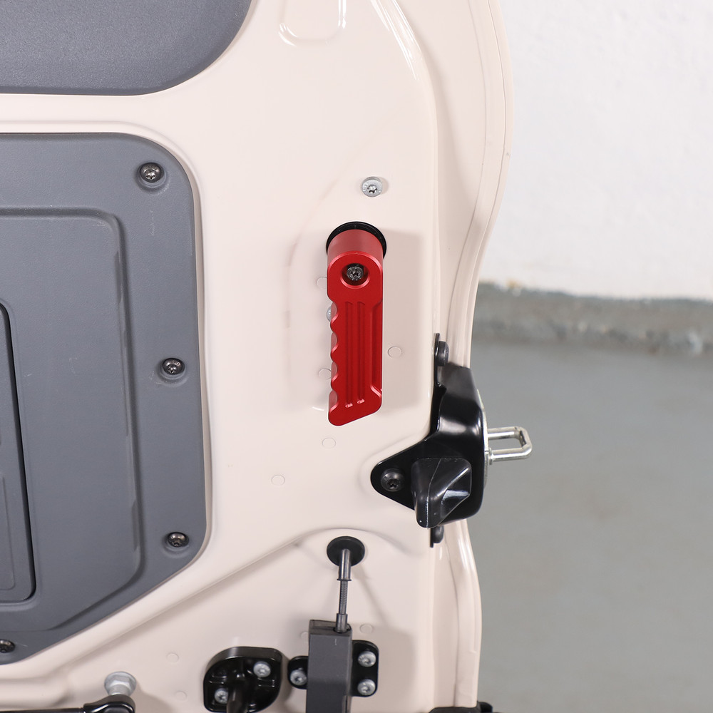 Red Inner Tailgate Switch Handle Off For Ineos Grenadier 2022-2024
