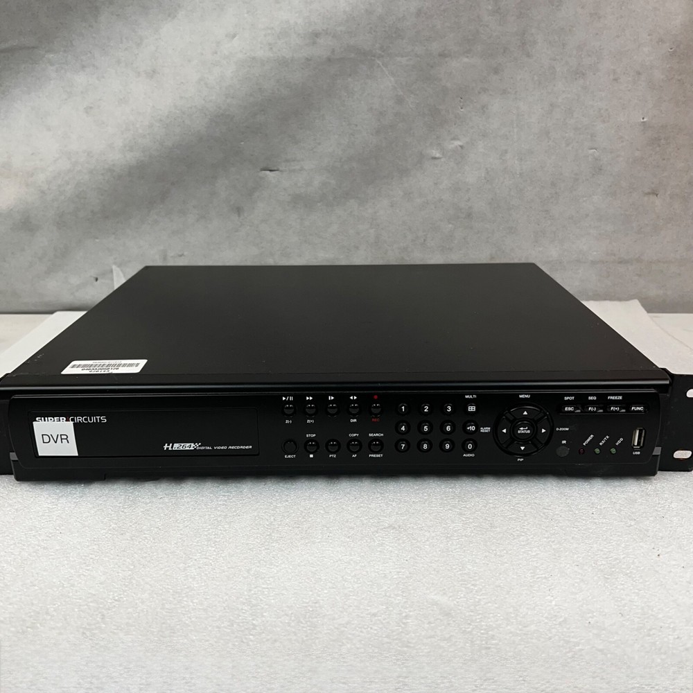 Super Circuits H.264 Digital Video Recorder DVR