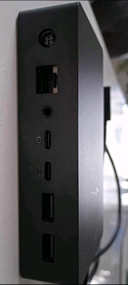 Microsoft Surface Dock 2 Black Docking Station AC-Powered USB-C USB 3.0 Ethernet