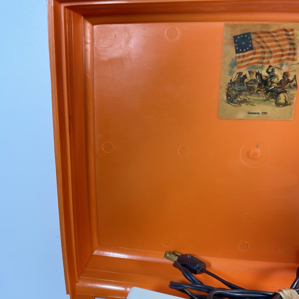 Arvin Solid State Phonograph Orange Read Description