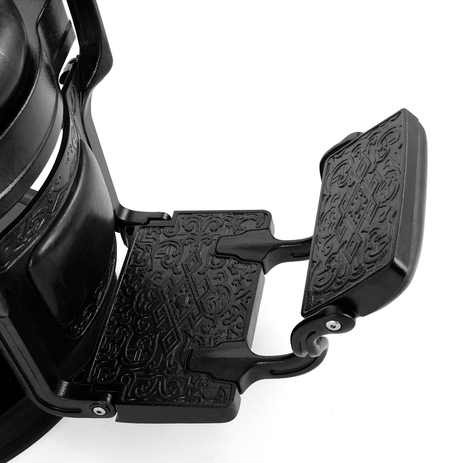 Vintage Black Heavy Duty Barber Chair Hydraulic Recline All Purpose Salon Beauty