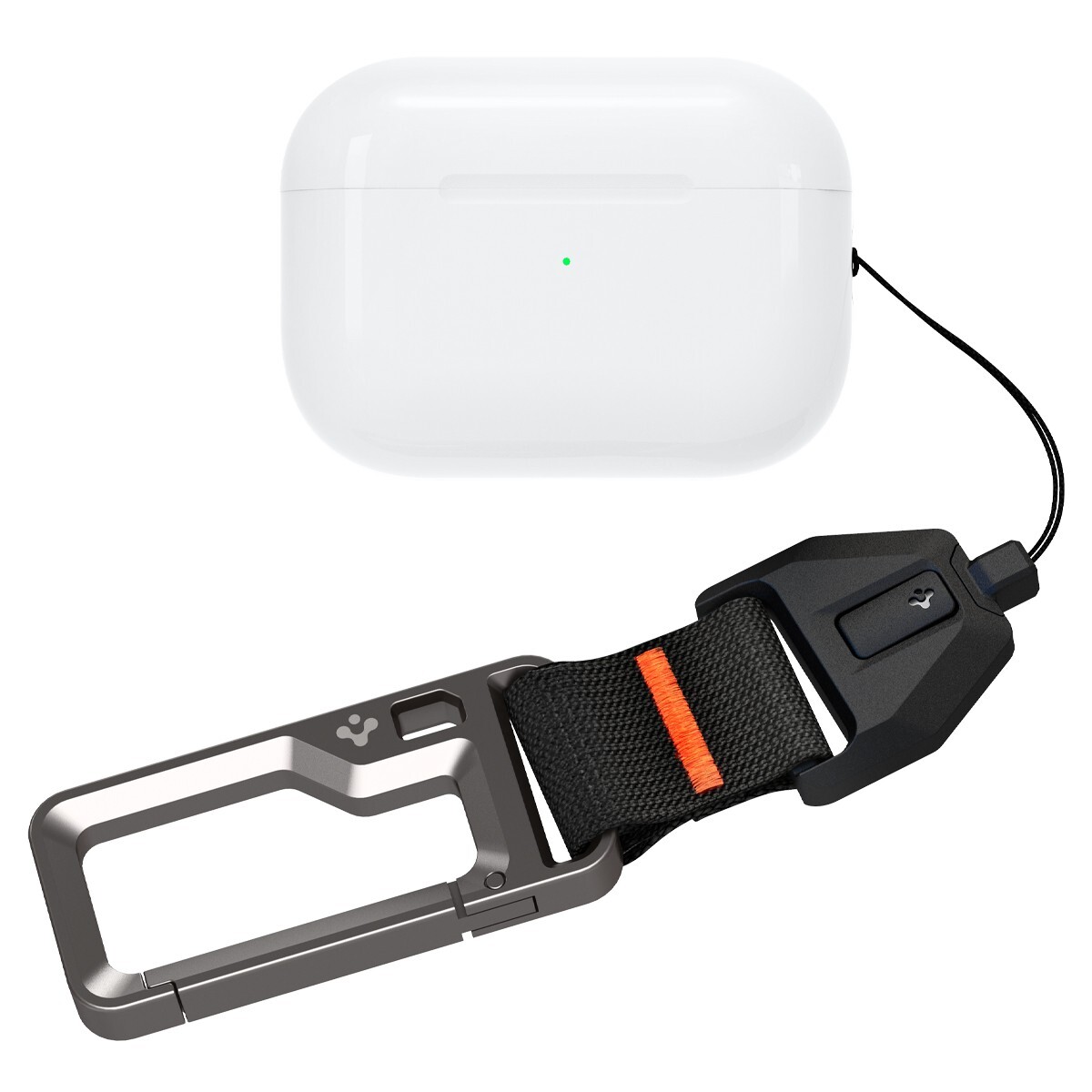 Spigen Lanyard Carabiner for AirPods Pro 2nd Generation | Durable Lanyard Strap