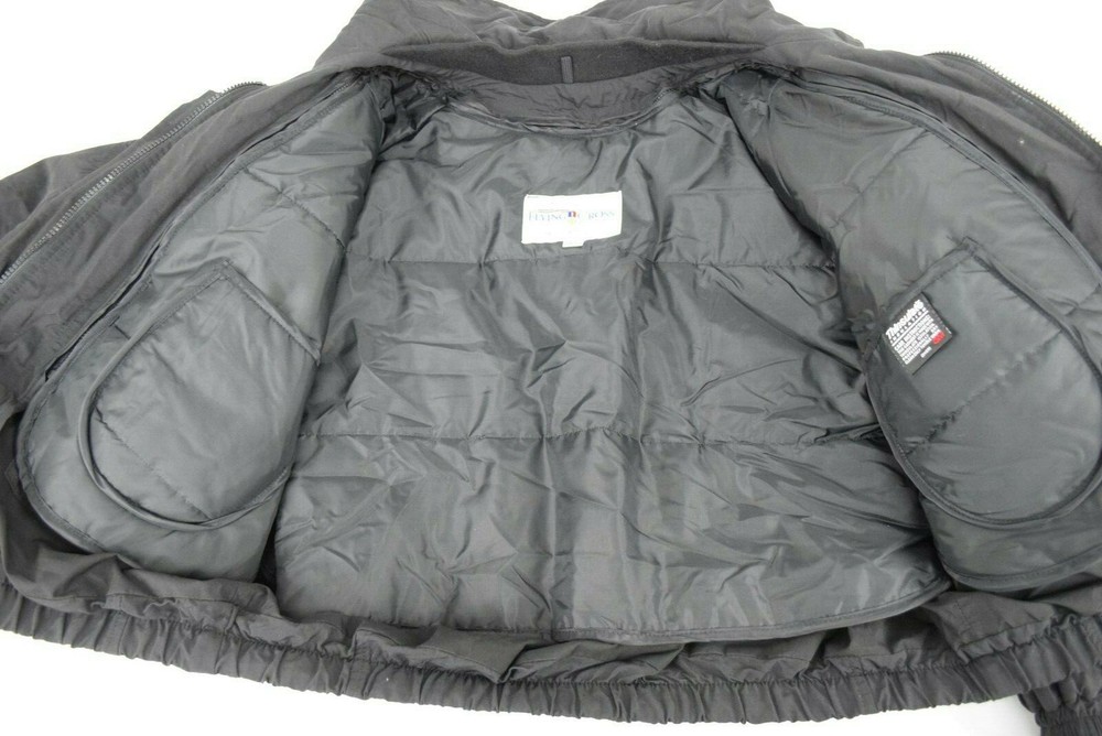 Flying Cross Jacket Police Black Jacket Coat Size Medium Short