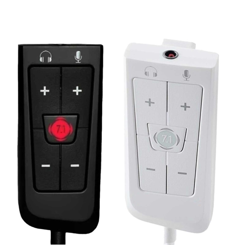 External Sound Adapter Multiple Format Support Stereo Surround for Cloud 2