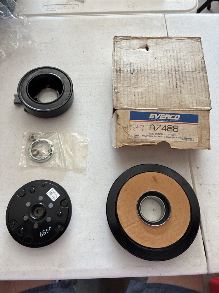 Everco Compressor Clutch With Coils A7488