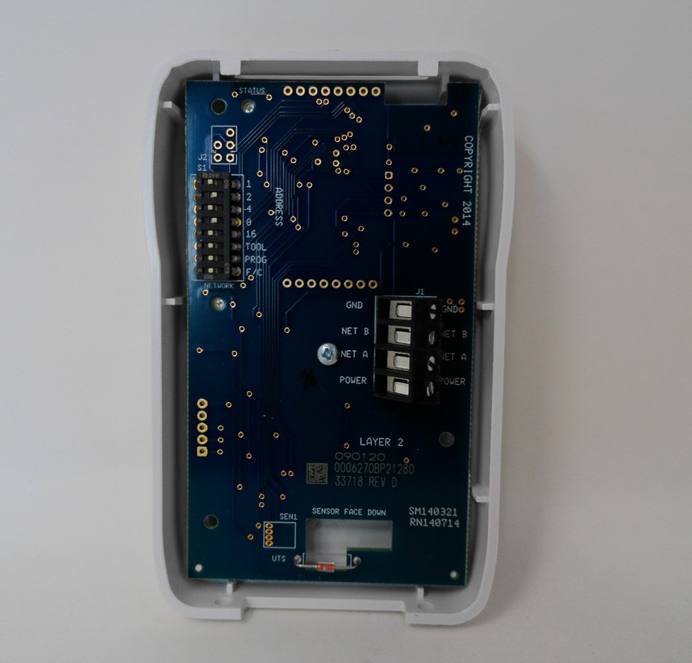BAPI BA/BS4MBX-HN-FN-Z Room Temperature Modbus Sensor