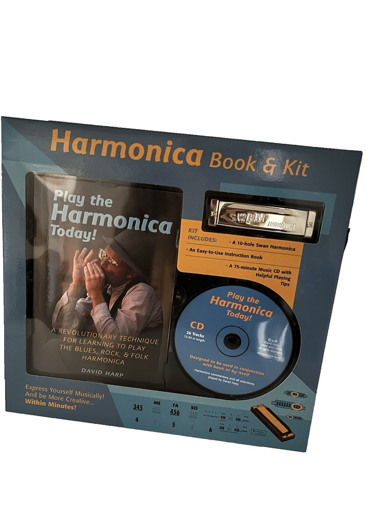 David Harp Harmony Book and Kit