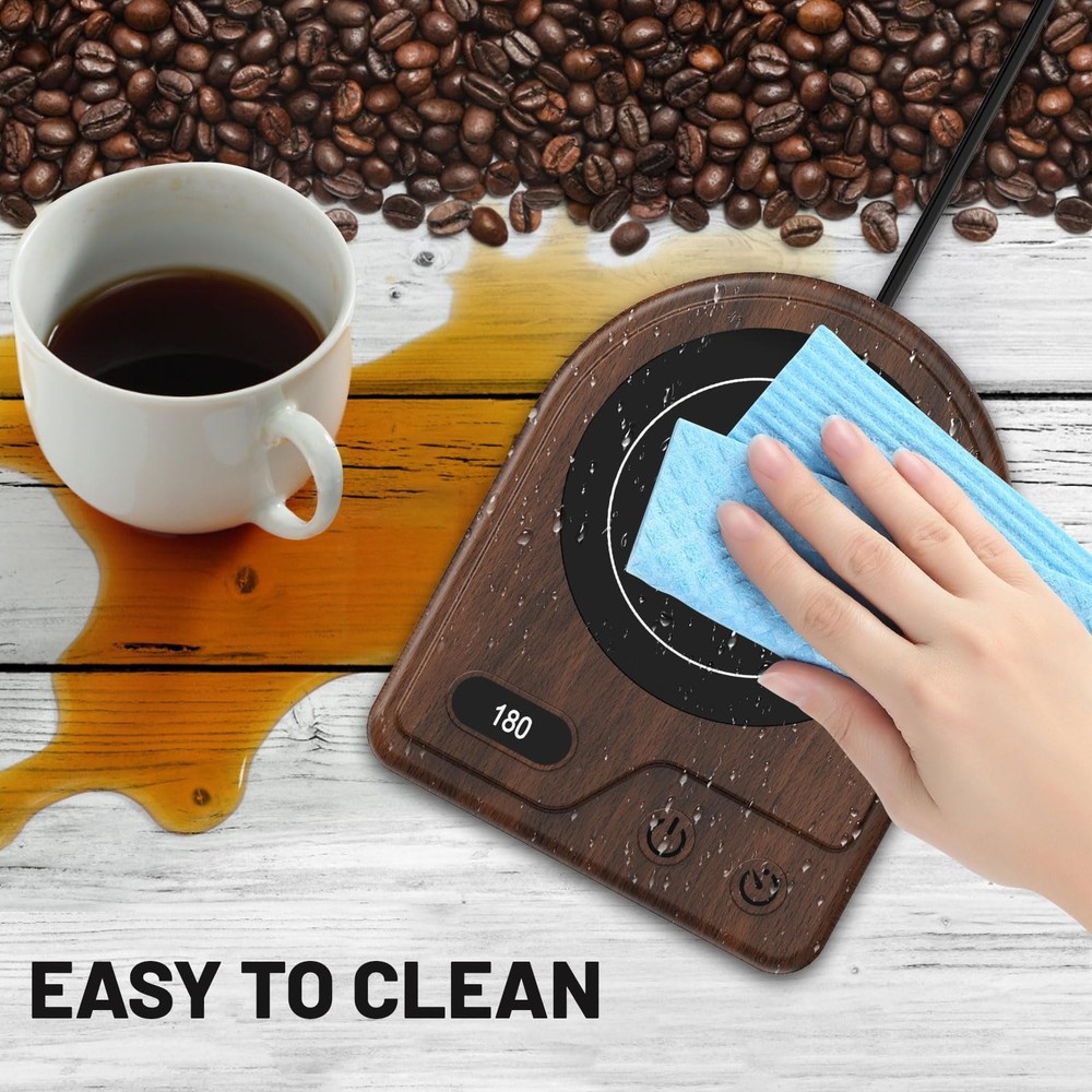 Mug Warmer, Coffee Mug Warmer with 3 Adjustable Temperature Settings, Coffee ...