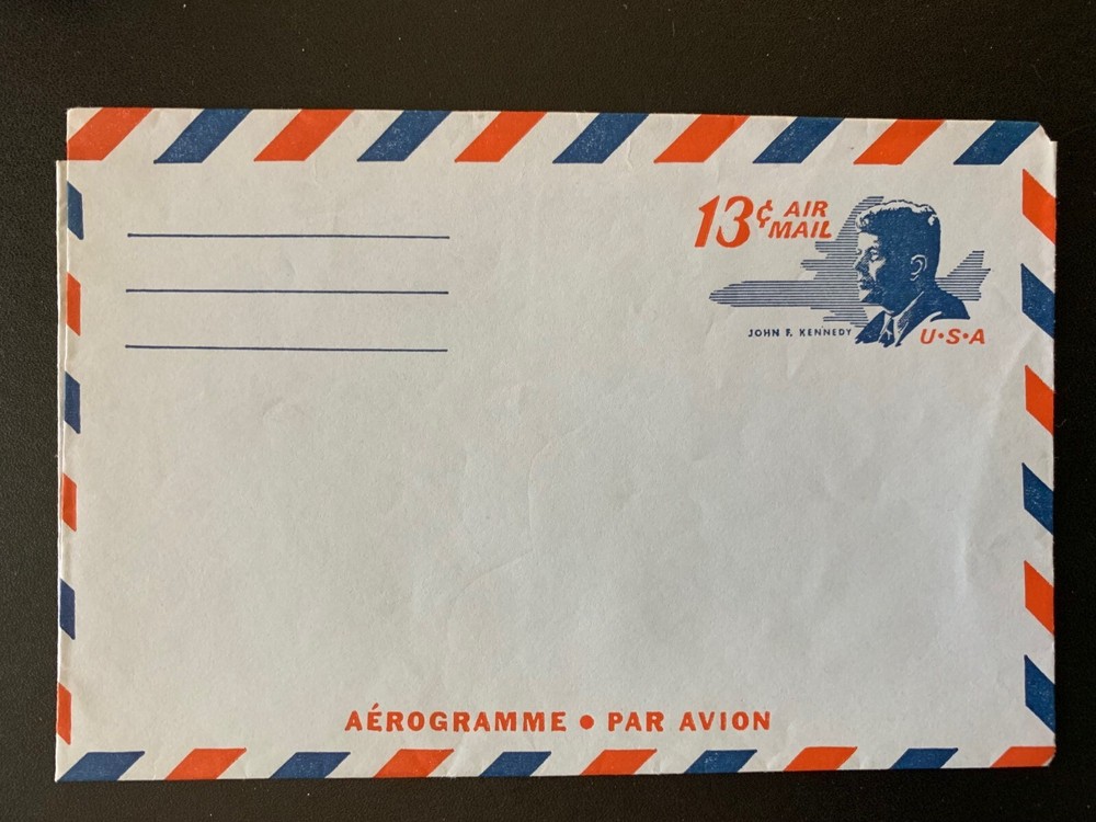 Scott # UC39 AEROGRAMME MINT ENTIRE FOLDED ENVELOPE