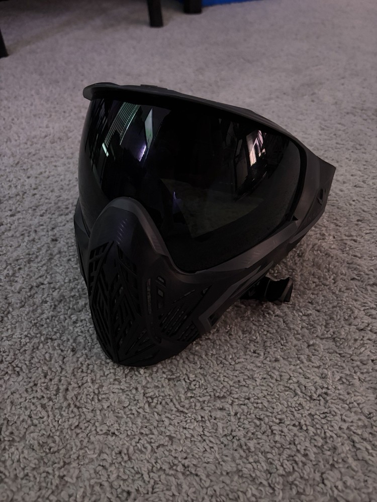 Bunkerkings CMD Paintball  Mask Goggles - Black/Grey