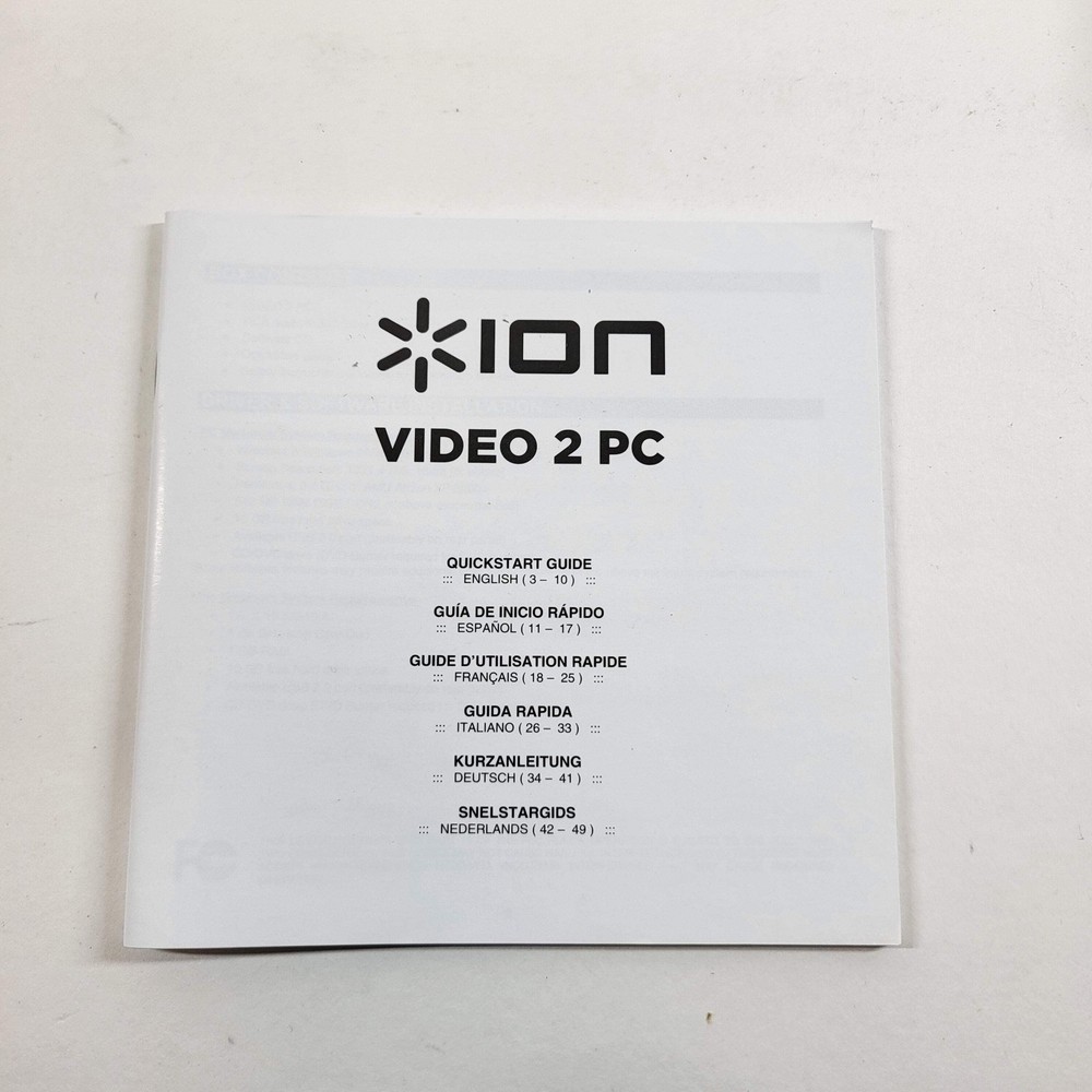 Ion Video 2 PC Converter