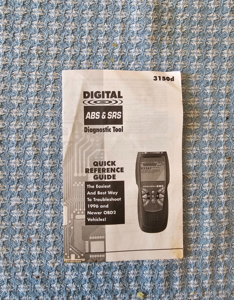 INNOVA 3150d OBD 2 Tool ABS-SRS Handheld Scanner w/o OBD 2 Cable