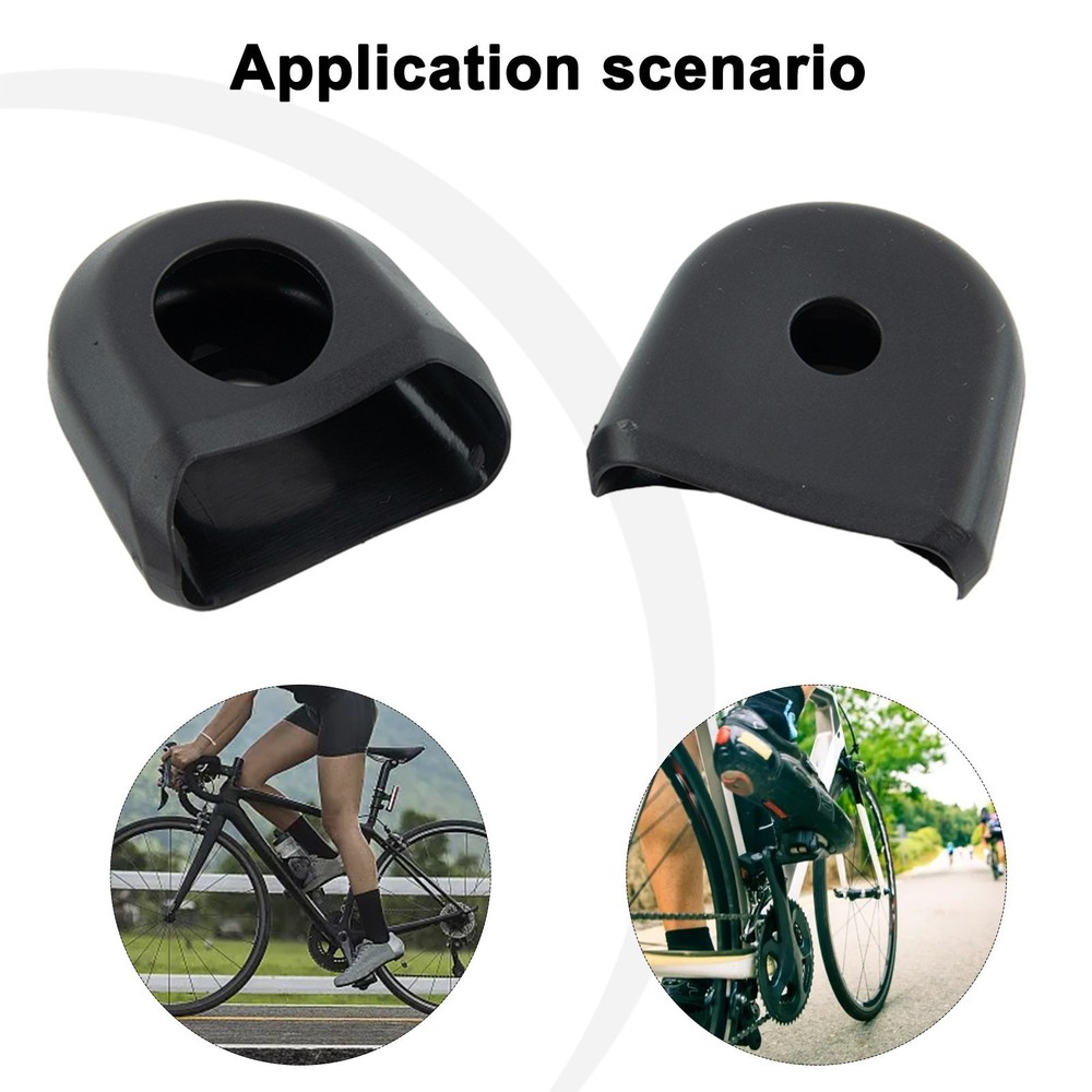 Crank Protector Sleeve Cover Replacement Scratchproof 10g 2 PCS 45x42mm