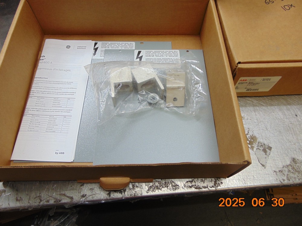 GE MLA41 400A 400 AMP MAIN LUG KIT ABB RELIAGEAR