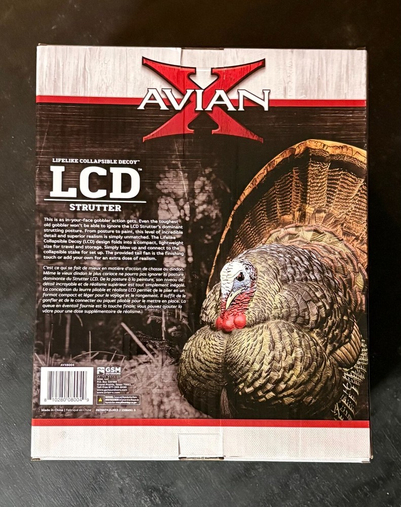 Avian-X LCD Stutter Turkey Hunting Decoy New