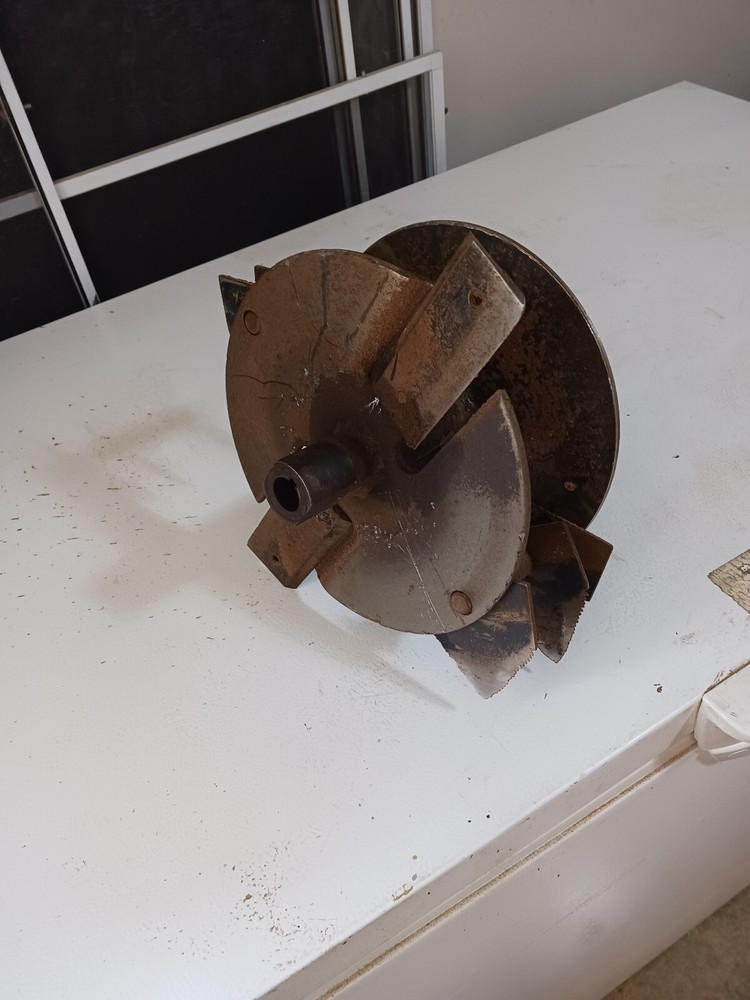 Harbor Freight Chipper Shredder Drum with Flails