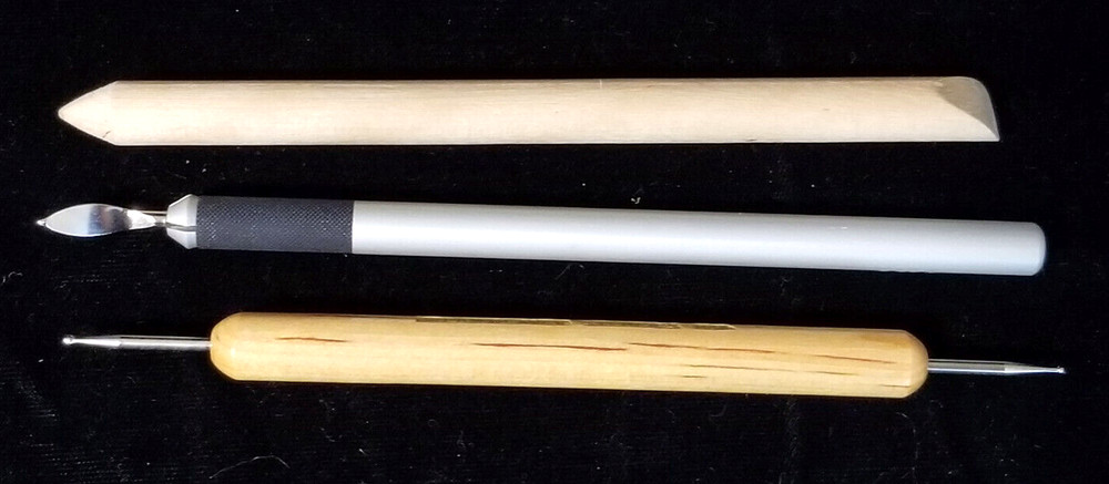 Vtg - Set of 3 - Stenciling Tools & Rub Off Letter Tools Dreamweaver & Mecanorma
