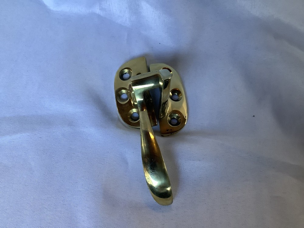 Brass Ice Box Latch Handle 2 Piece 3/8” Offset