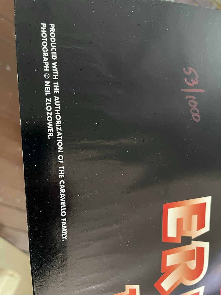 Eric Carr Limited Edition Poster Lithograph KISS 1950-1991 No 53 Of 1000 30x24