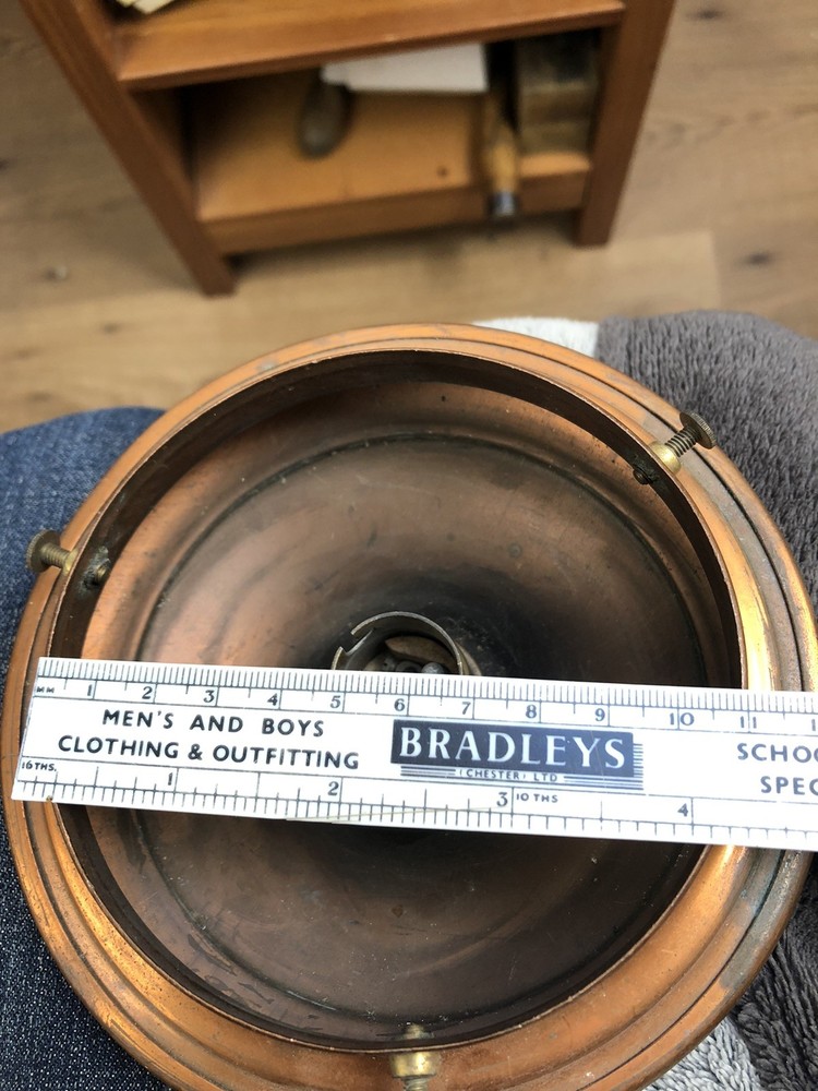 Vintage Copper/Brass Light Gallery Light Fitting