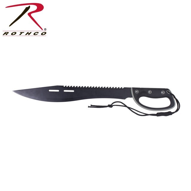 Rothco 18" D-Handle Sawback Machete