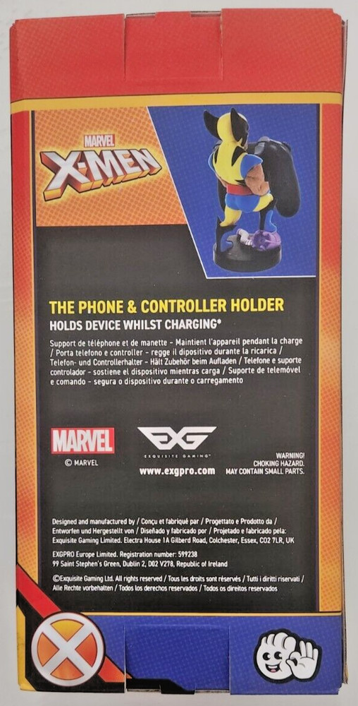 Cable Guys: Phone + Controller Holder - Wolverine Brand New (Marvel)