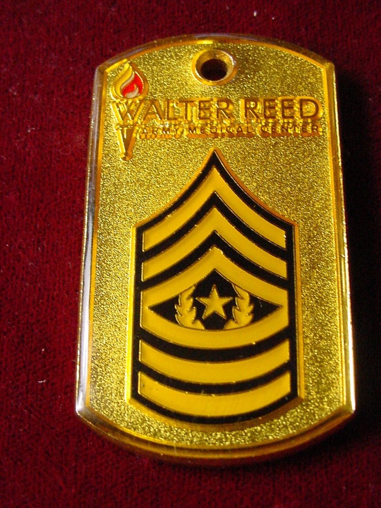 Walter Reed AMC Warrior Ethos Challenge Coin