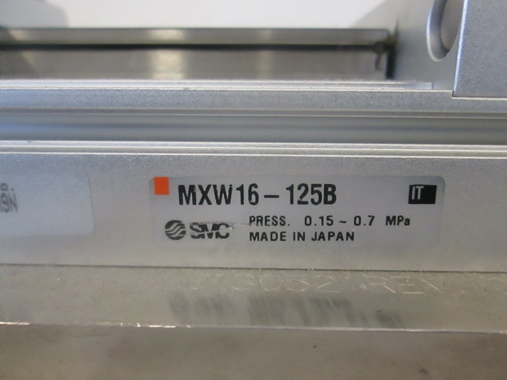 SMC, Linear Slide Table, MXW16-125B, Used