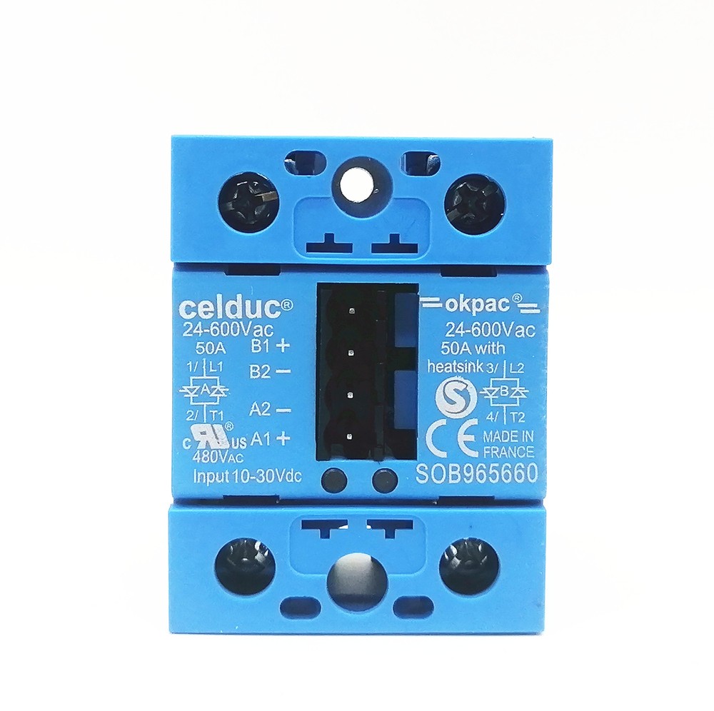 1pcs Celduc solid state relay SOB965660 50A 24-600VAC