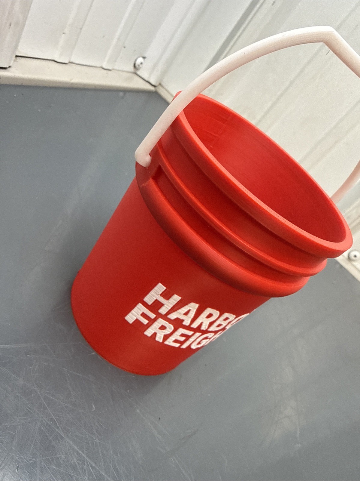 Harbor Freight mini bucket koozie