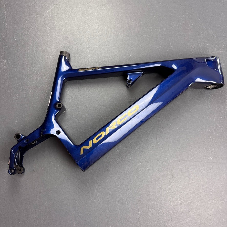 Norco Sight VLT Carbon Front Triangle Frame Medium 29" Class 1 eMTB Ready Blue