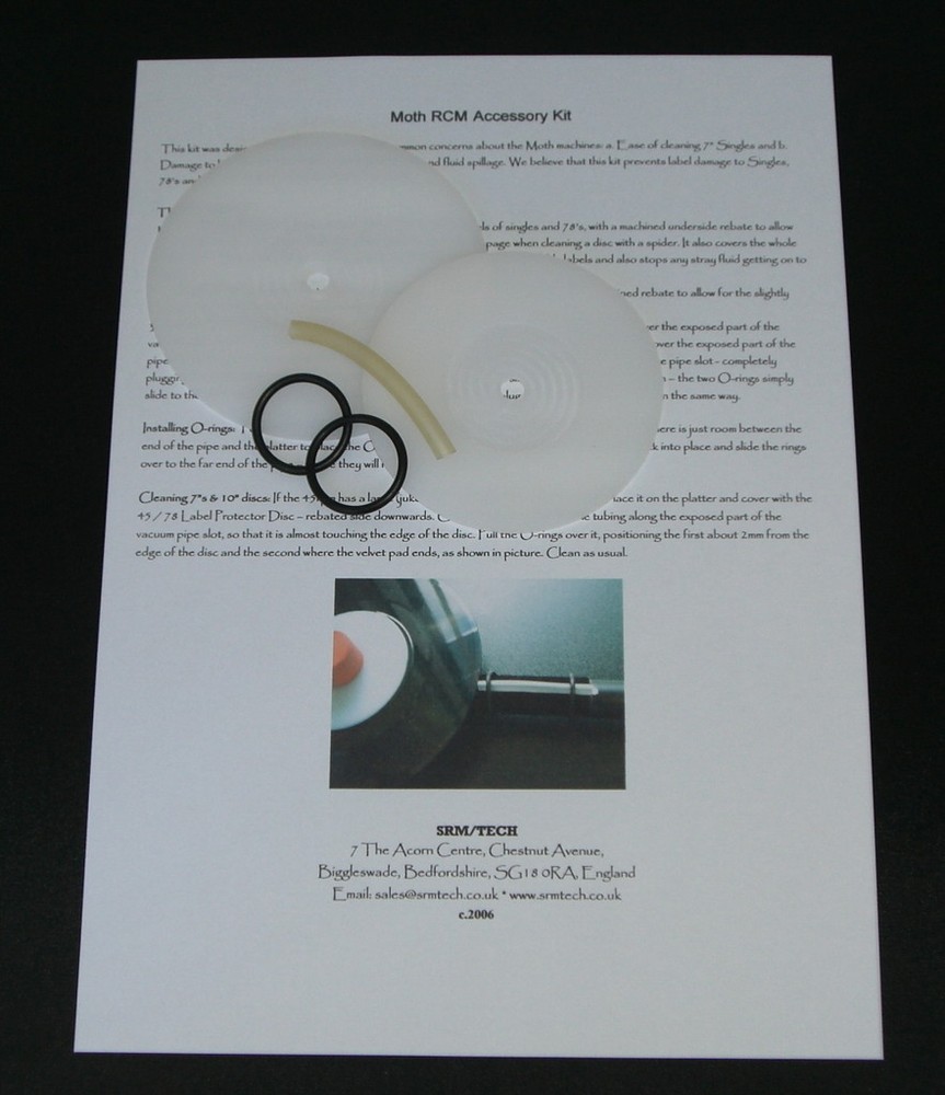 ACCESSORY KIT FOR MOTH RCM/2 & RCM PRO