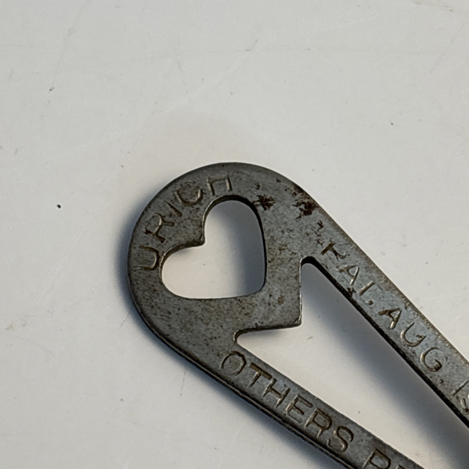 Vintage URICH 1919 Patent Bicycle Tire Puncture Repair Tool Milwaukee WI