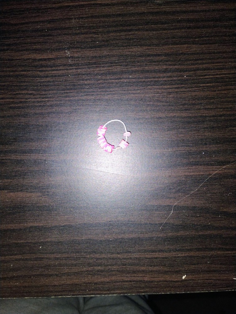 clay bead bracelet set