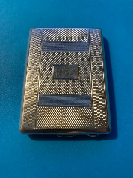 Silver Matchbook (Vesta) Case - 1933 Robert Pringle & Sons - B'ham