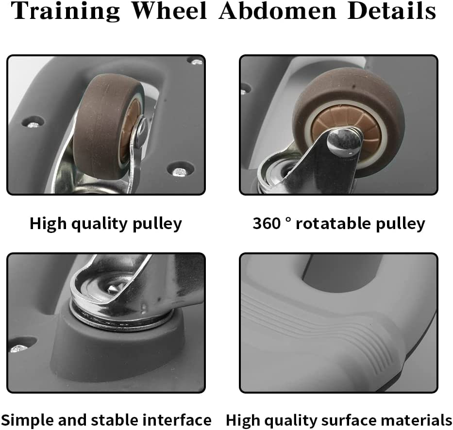 Ab Roller for Abs Workout, Ab Roller Wheel Exercise Equipment for Core Workout,